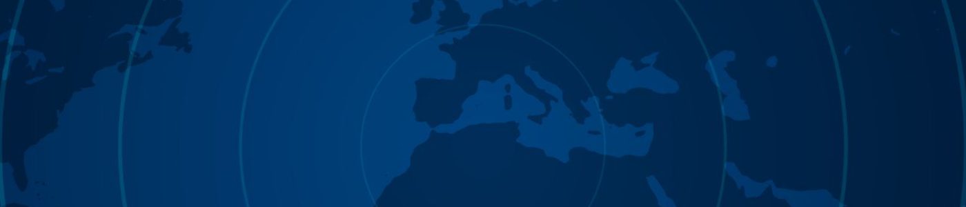 Dark Blue Modern News Update Zoom Virtual Background